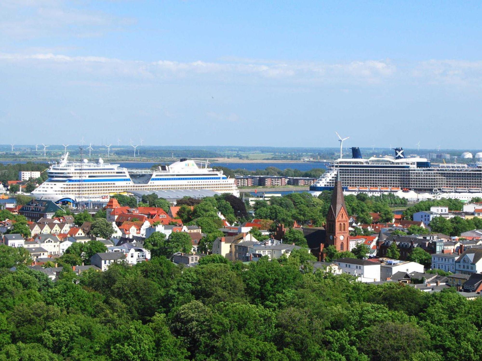 Ferienwohnung Warnemuende Am Kurpark Rostock Dış mekan fotoğraf