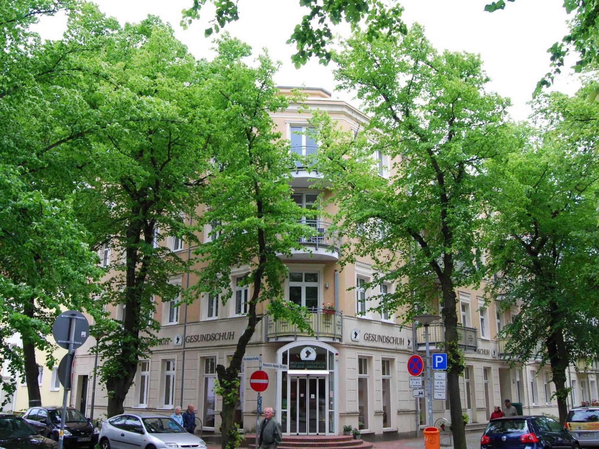 Ferienwohnung Warnemuende Am Kurpark Rostock Dış mekan fotoğraf