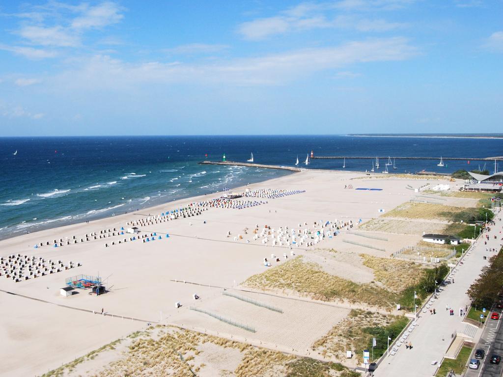 Ferienwohnung Warnemuende Am Kurpark Rostock Dış mekan fotoğraf